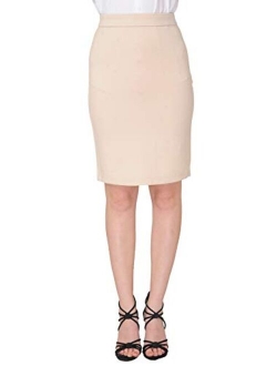 Marycrafts Women's Work Office Business Pencil Skirt