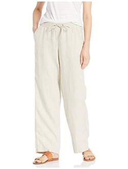 Women's Drawstring Linen Pant