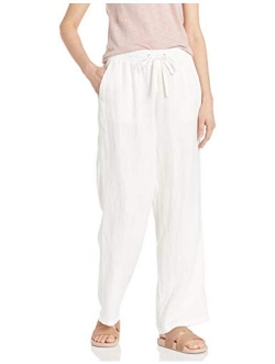 Women's Drawstring Linen Pant