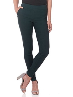 Rekucci Women's Ease into Comfort Modern Stretch Skinny Pant with Tummy Control