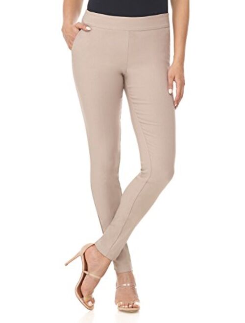 Rekucci Women's Ease into Comfort Modern Stretch Skinny Pant with Tummy Control