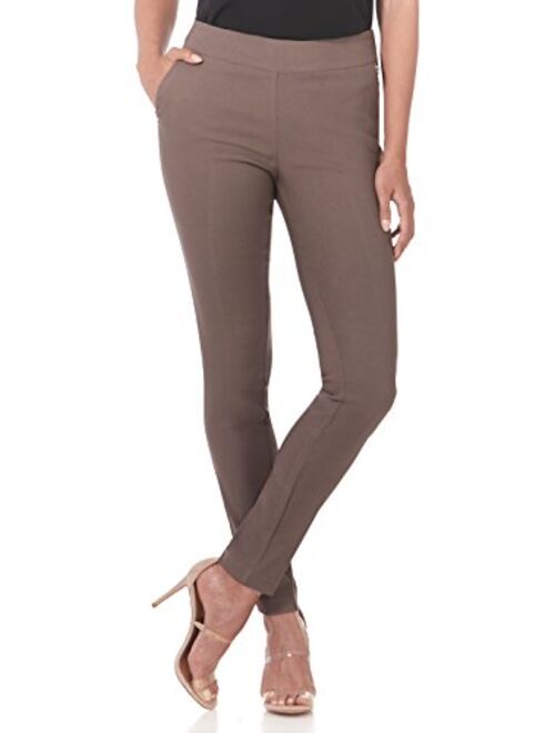 Rekucci Women's Ease into Comfort Modern Stretch Skinny Pant with Tummy Control