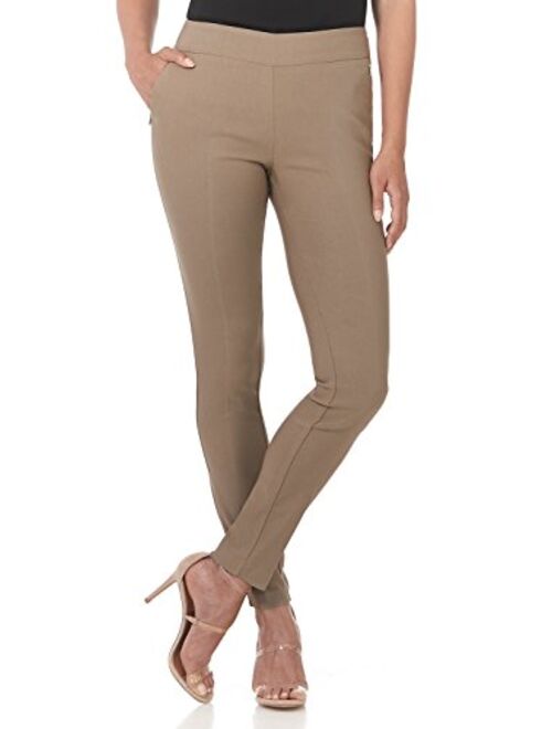 Rekucci Women's Ease into Comfort Modern Stretch Skinny Pant with Tummy Control