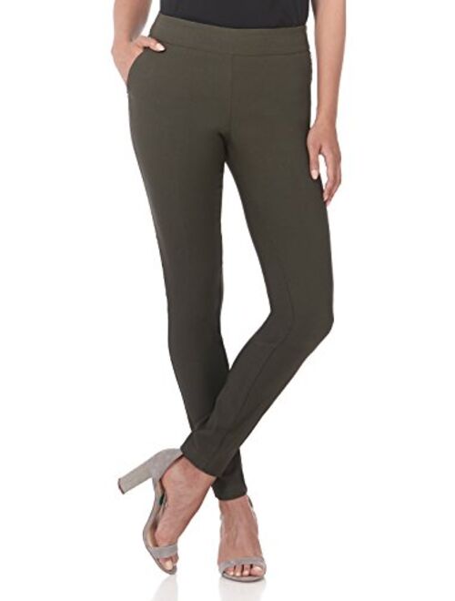 Rekucci Women's Ease into Comfort Modern Stretch Skinny Pant with Tummy Control