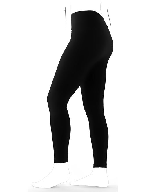 Ylluo Premium Tummy Control Top Slimming Dress Leggings Thick High Waisted