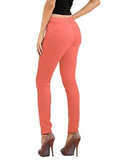 Hybrid & Co. Women's Butt Lift Super Comfy Stretch Denim Skinny Yoga Jeans