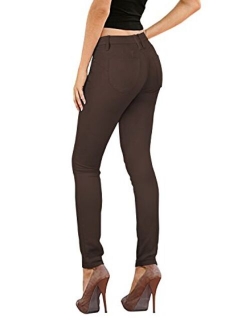 Hybrid & Co. Women's Butt Lift Super Comfy Stretch Denim Skinny Yoga Jeans