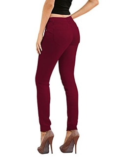 Hybrid & Co. Women's Butt Lift Super Comfy Stretch Denim Skinny Yoga Jeans