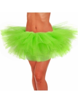 belababy Adult Skirt, Women Tutu, Tulle Tutus for Teens Polyester Classic 5 Layers