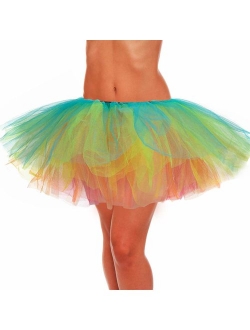 belababy Adult Skirt, Women Tutu, Tulle Tutus for Teens Polyester Classic 5 Layers