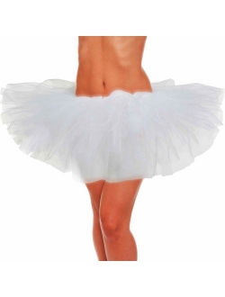 belababy Adult Skirt, Women Tutu, Tulle Tutus for Teens Polyester Classic 5 Layers