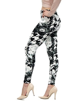 LMB | Extra Soft Capri Leggings with Design | Variety of Prints | One Size