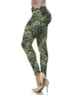 LMB | Extra Soft Capri Leggings with Design | Variety of Prints | One Size