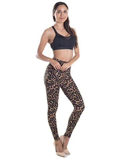 LMB | Extra Soft Capri Leggings with Design | Variety of Prints | One Size