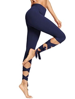 Women's Cutout Leggings Skinny Yoga Pants Runing Jogger Active Tight