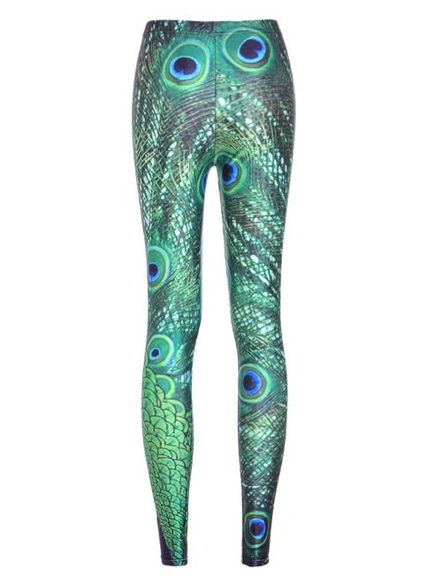 Jescakoo Women's Digital Print Ankle Length Leggings S-XXL,Multi-Color