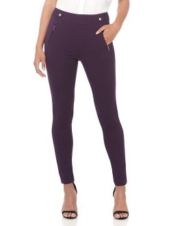 Rekucci Women's Secret Figure Pull-On Knit Skinny Pant