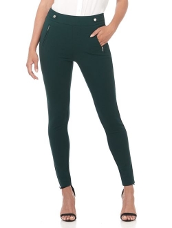 Rekucci Women's Secret Figure Pull-On Knit Skinny Pant