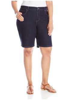 Women's Plus Size Relaxed-fit Bermuda Short