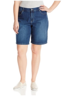 Women's Plus Size Relaxed-fit Bermuda Short