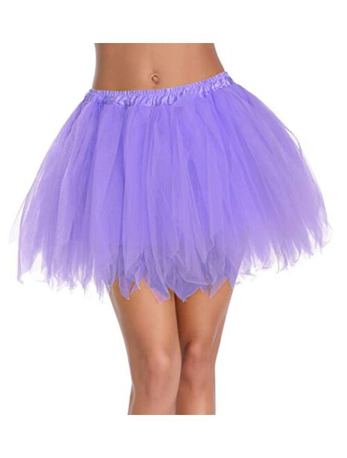 v28 Women's Teen's 1950s Vintage Tutu Tulle Petticoat Ballet Skirt