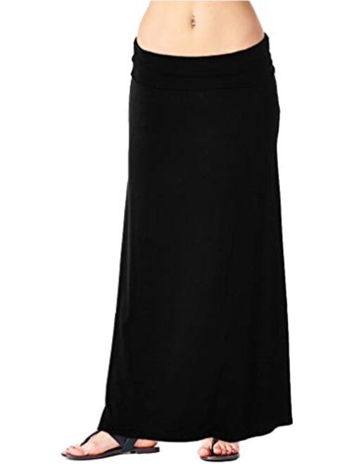 Popana Womens Long Maxi Skirt Casual Convertible Sundress Plus Size Made in USA