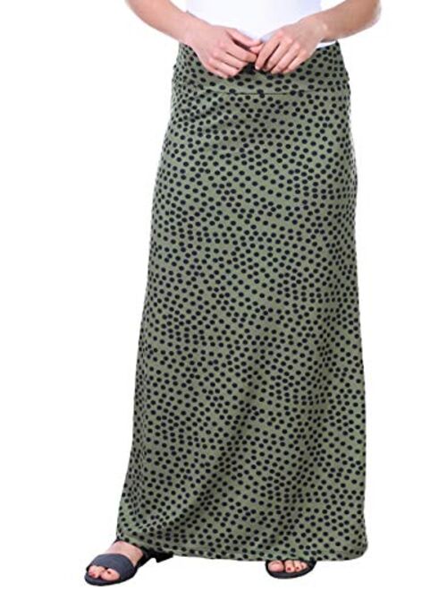 Popana Womens Long Maxi Skirt Casual Convertible Sundress Plus Size Made in USA