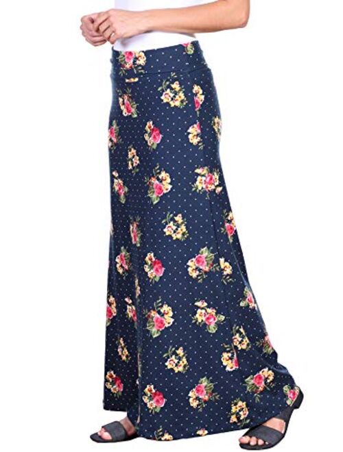 Popana Womens Long Maxi Skirt Casual Convertible Sundress Plus Size Made in USA