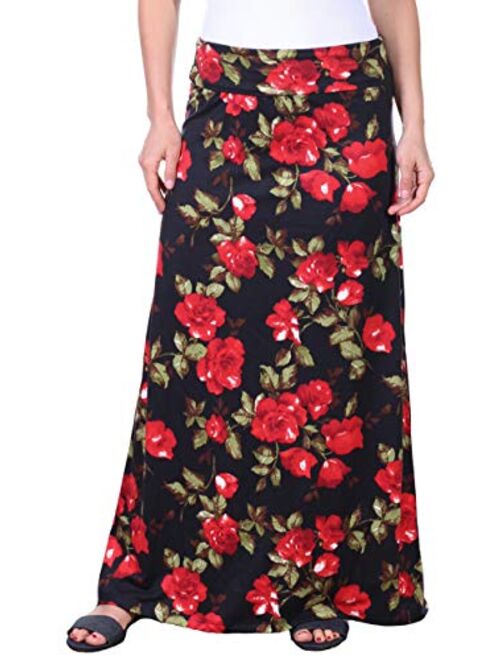 Popana Womens Long Maxi Skirt Casual Convertible Sundress Plus Size Made in USA