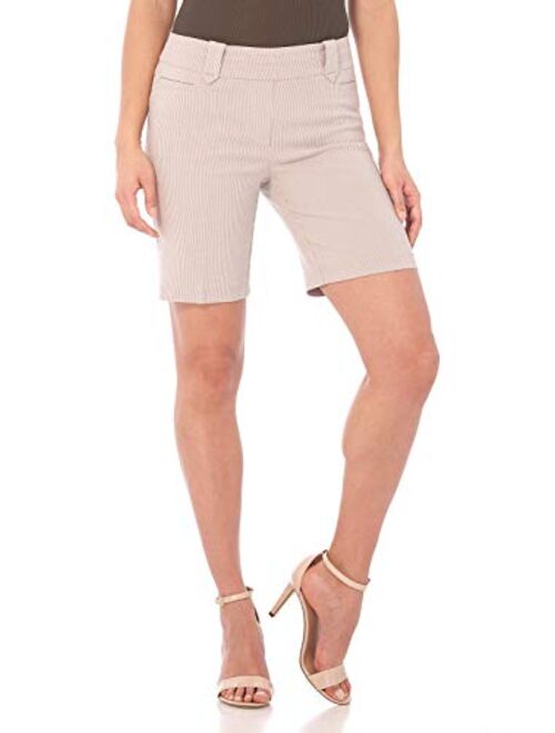 Rekucci Women's Ease into Comfort Perfection Modern Office Short