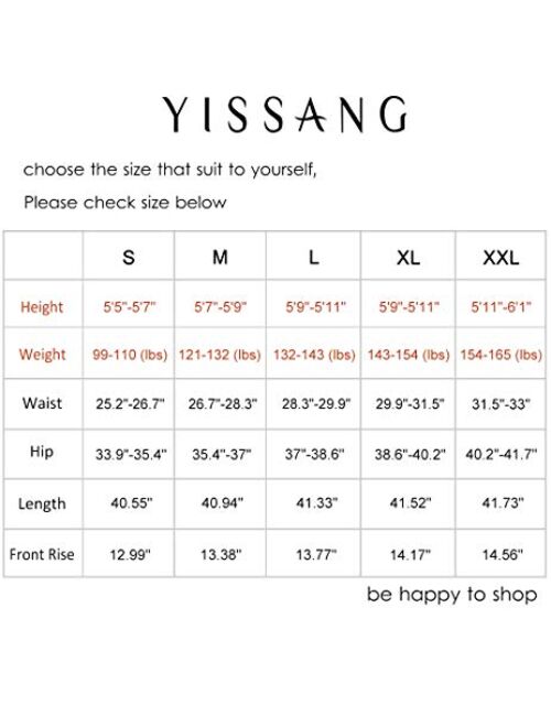 Yissang Women's Casual Loose Paper Bag Waist Long Pants Trousers with Bow Tie Belt Pockets