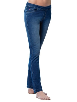 PajamaJeans Women's Skinny Stretch Knit Denim Jeans