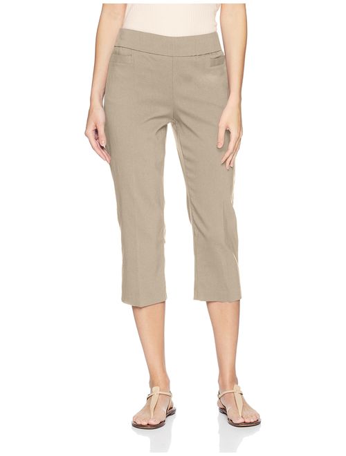 Briggs New York Womens Pull On Capri with L Pocket