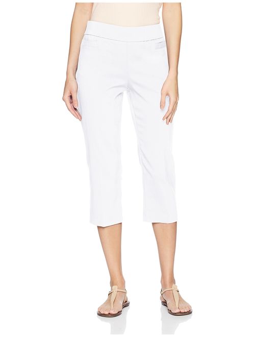 Briggs New York Womens Pull On Capri with L Pocket