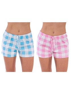 Just Love Womans Pajamas Shorts - PJs - Sleepwear (Pack of 2)