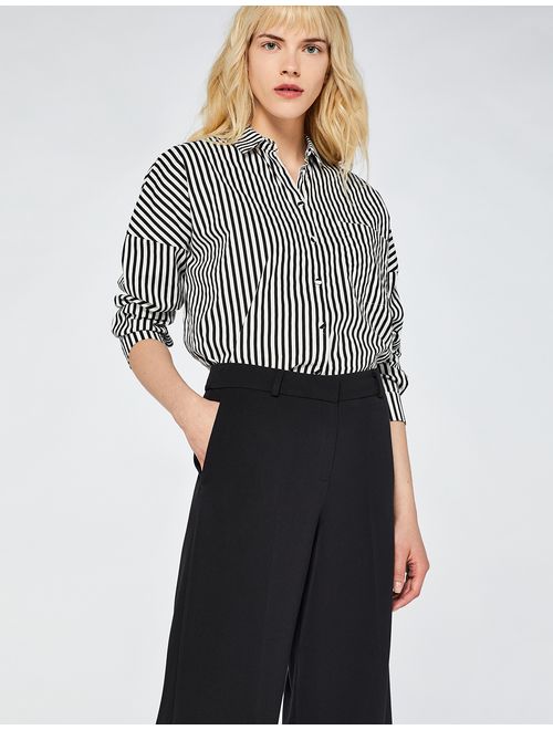 Amazon Brand - find. Women's Wide Leg Pants