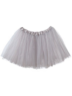 My Lello Adult Tutu Skirt, Classic Elastic 3 Layer Tulle Tutu for Women and Teens