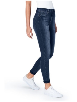 Amazon Brand - find. Women's Skinny Mid Rise Stretch Jeans