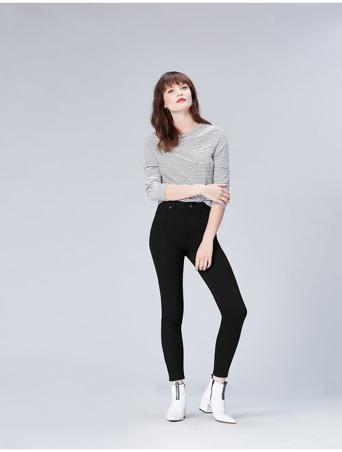 Amazon Brand - find. Women's Skinny Mid Rise Stretch Jeans