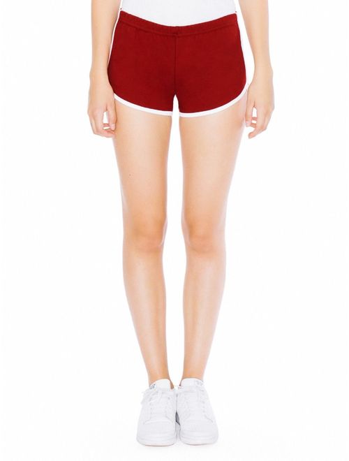 American Apparel Women's Interlock Running Short