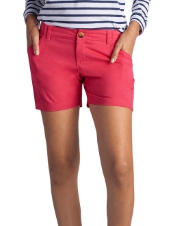 Women's Midrise Fit Essential Chino Short