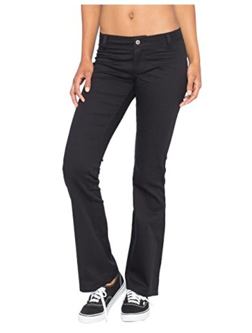 Dickies Girl Juniors' Worker Bootcut Pants