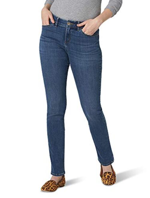 LEE Women's Flex Motion Regular Fit Straight Leg Jean