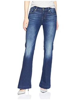 7 For All Mankind Women's Flare Wide Leg Jean