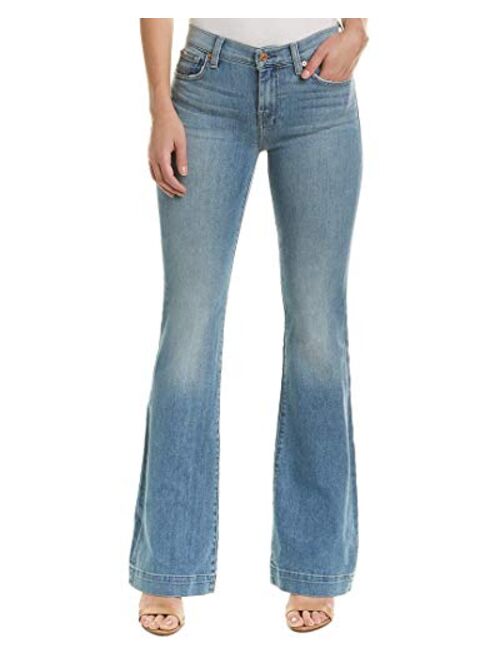 7 For All Mankind Women's Flare Wide Leg Jean