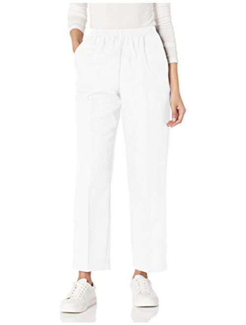 Alfred Dunner Women's Petite Poly Proportioned Medium Pant