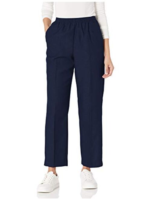 Alfred Dunner Women's Petite Poly Proportioned Medium Pant