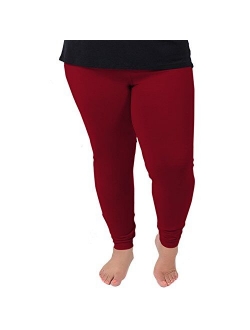 Stretch Is Comfort Women's Cotton Plus Size Leggings