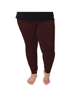 Stretch Is Comfort Women's Cotton Plus Size Leggings