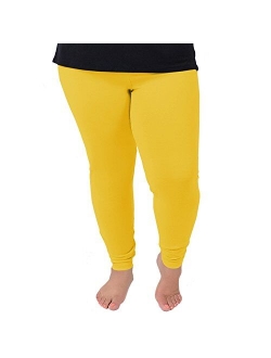 Stretch Is Comfort Women's Cotton Plus Size Leggings